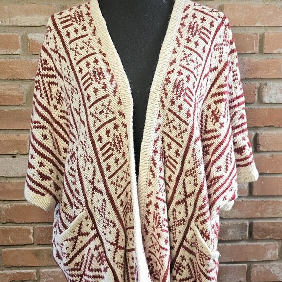 Fashion Union Knit Cardigan with Fringe – Size M/L - Picture 1 of 8